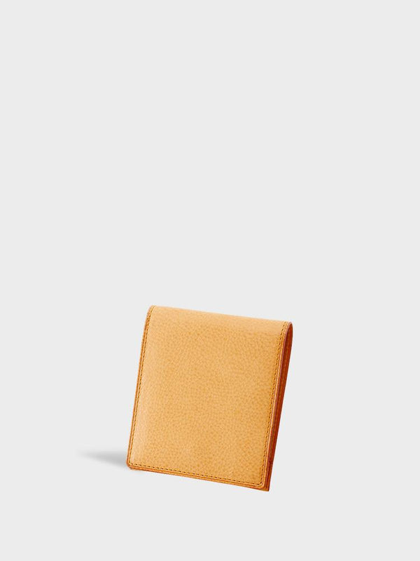 Leather Slim Minimalist Card Holder - Natural Minerva