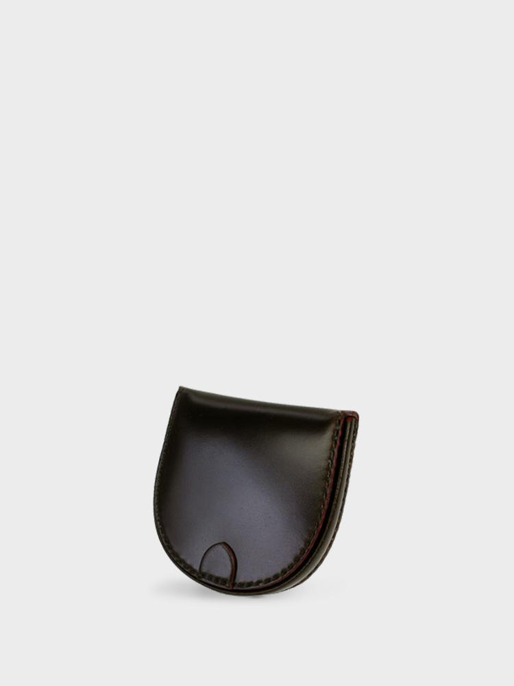 Etienne Aigner shoulder bag cordovan leather classic handbag with horseshoe  logo | eBay